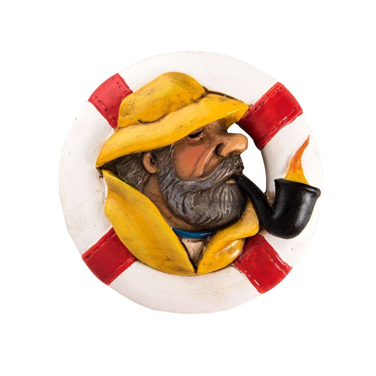 Beachcombers - Wholesale Magnet - SALE Fisherman Round Magnet0