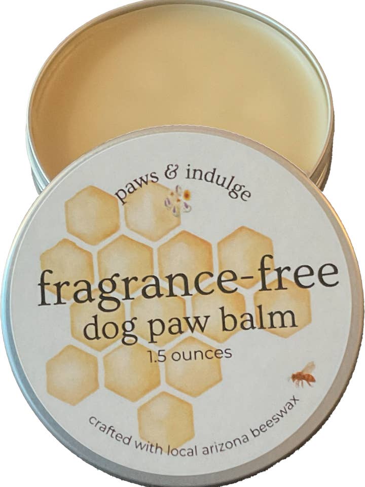 Fragrance-Free Dog Paw Balm for wholesale by Paws and Indulge
