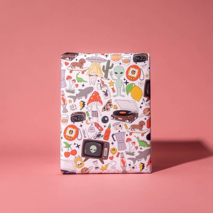 Illustrating Amy - Wholesale Wrapping Paper Roll - Retro Print Gift Wrap Rolls1