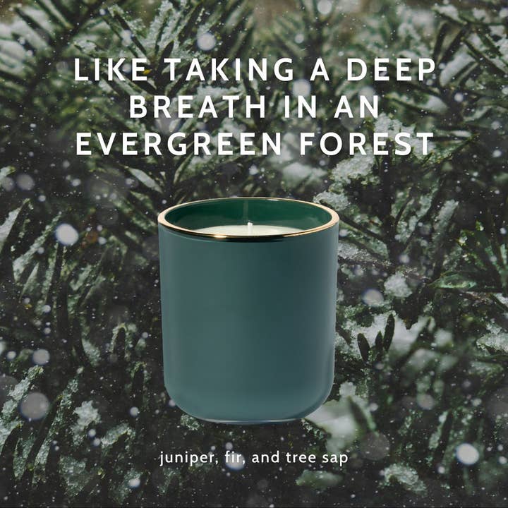 Little Torch - Wholesale Jar/Filled Candle - taiga candle (juniper, fir, and tree sap)3