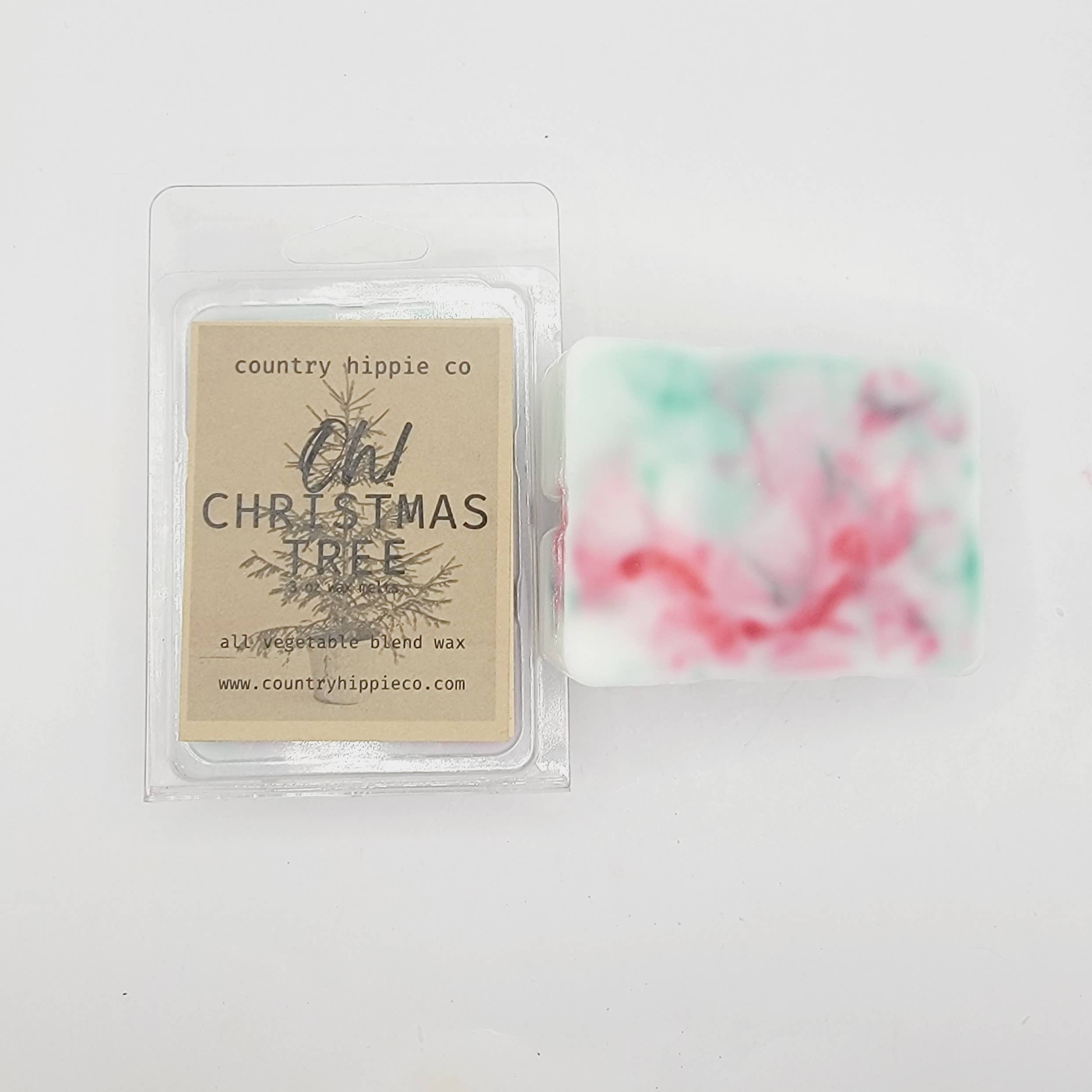 Country Hippie Co. – wholesale Wax melt – Oh Christmas Tree (Roasted Pine Cones) Wax Melts1