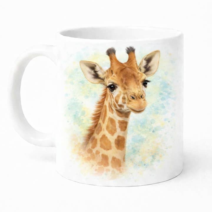 Giraffe Ceramic 11oz Mug for wholesale by Brew Crew Gifts