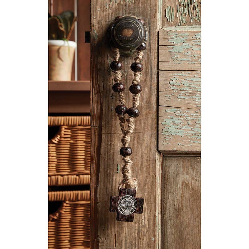 Christian Brands Catholic - Wholesale Prayer Beads Necklace - St Benedict Door Rosary2