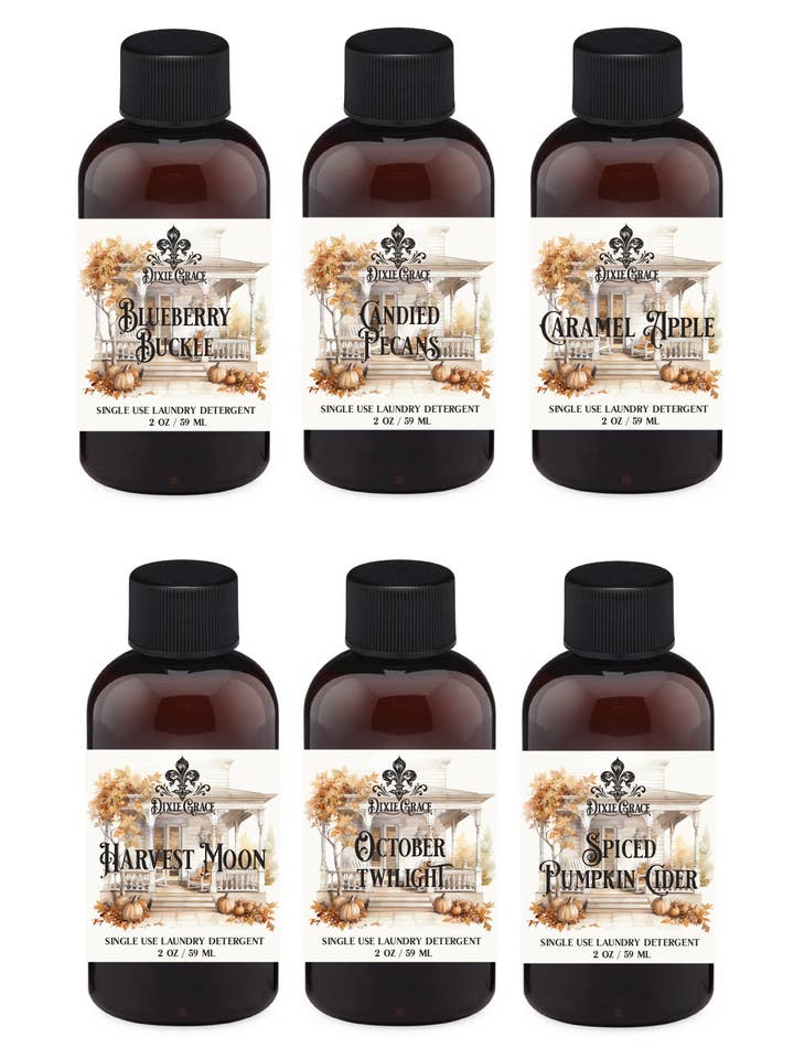 *Fall Sample Box - Laundry Detergent for wholesale by Dixie Grace