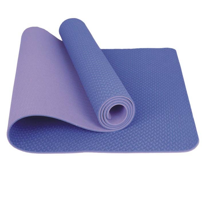 Ray Star - Wholesale Yoga Mat - 6mm Anti-Tear Double Layer TPE Non-slip Yoga Mat 24''X72''3