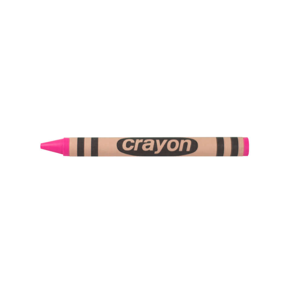 LUCKY ART CRAYONOLOGY – wholesale Crayons – 80 Pink Crayons Bulk - Single Color Crayon Refill-Regular Size 5/16" x 3-1/2"1