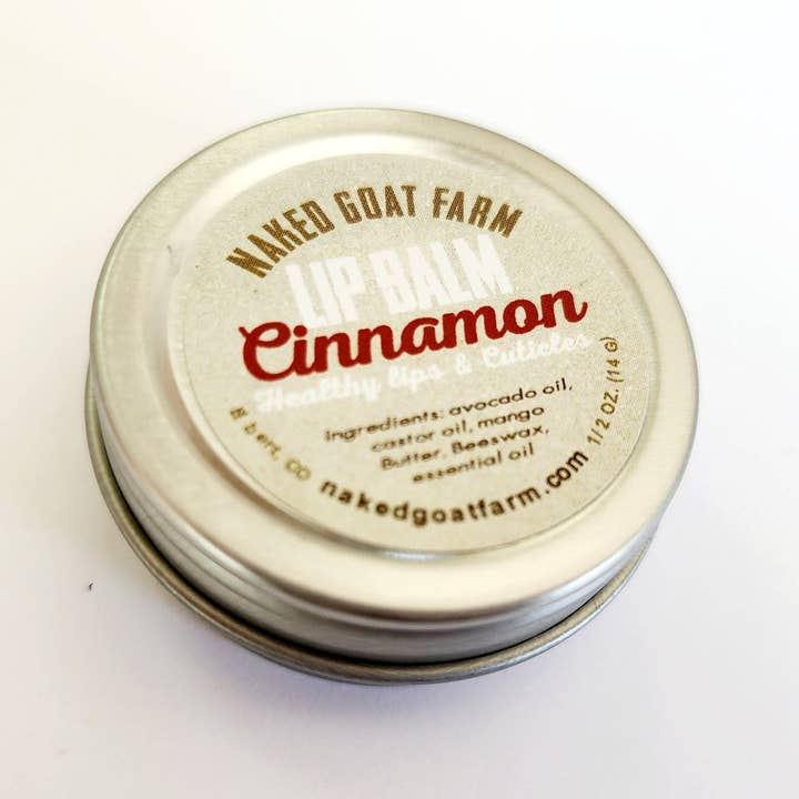 Naked Goat Farm Ltd. - Wholesale Lip Balm - Lip Balm 1/2 oz Screw Top Metal Tin1