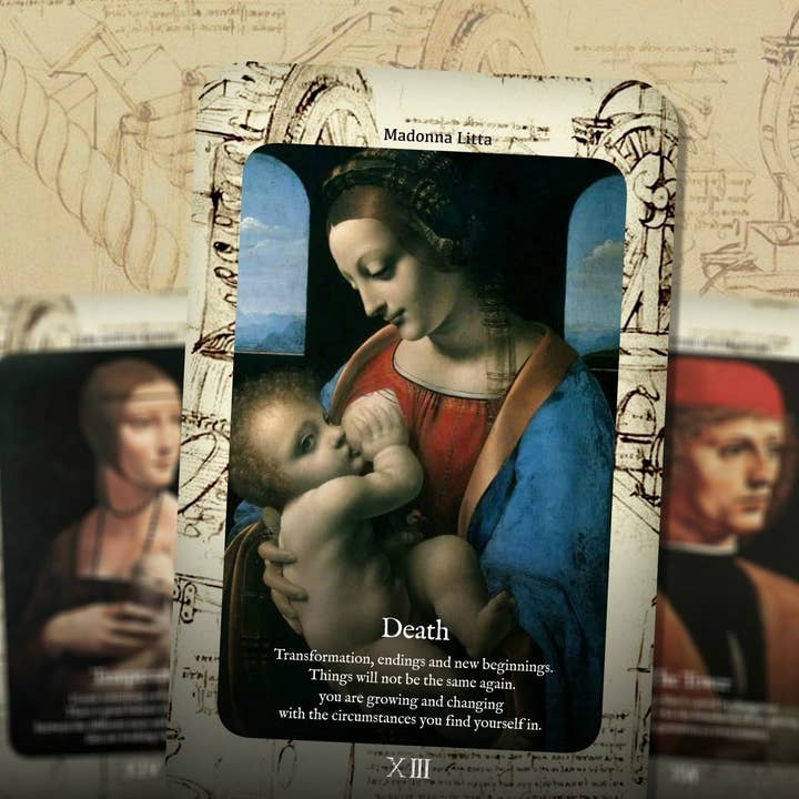 Ibiza Tarot USA - Wholesale Tarot Cards - Leonardo Da Vinci Tarot - Major Arcana3