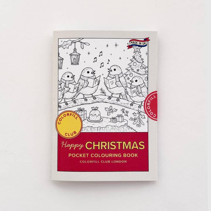 Christmas Friends Mini Coloring Book | Pocket Colouring Book and other Purchase Wholesale mini coloring books. Free Returns & Net 60 Terms on Faire trending on Faire.