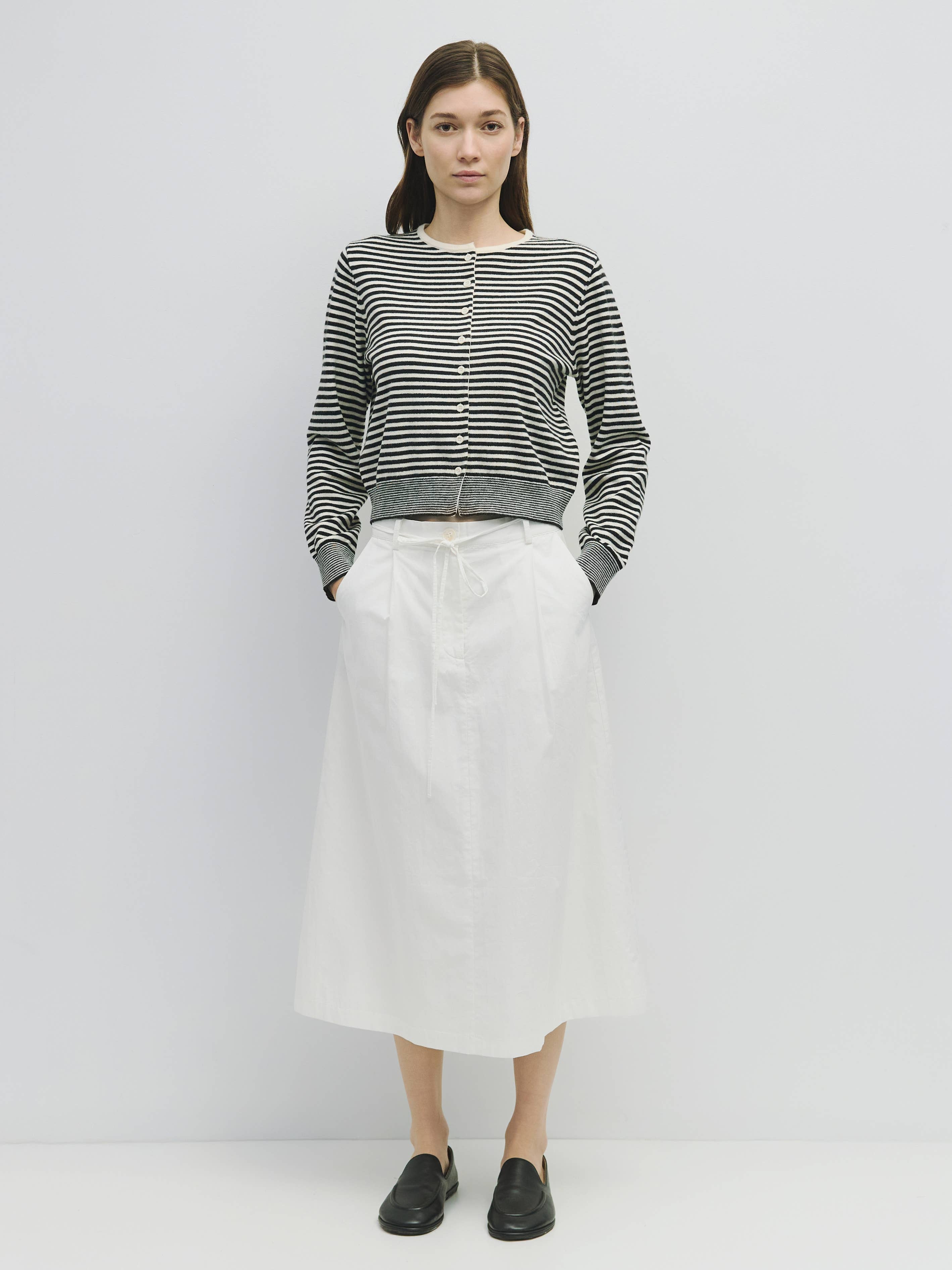 MOD REF - Wholesale Cardigan - Women's - The Montana Cardigan | Striped Button-Down Cardigan38