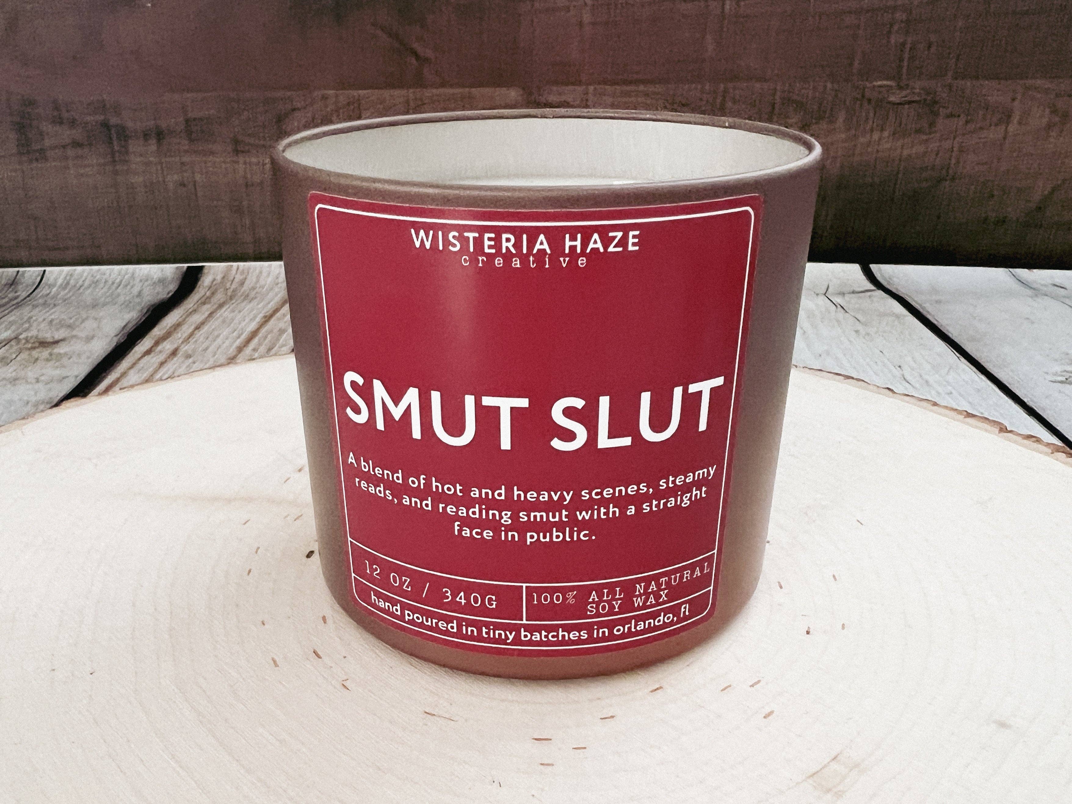 Wisteria Haze Creative - Wholesale Jar/Filled Candle - Smut Slut Candle1