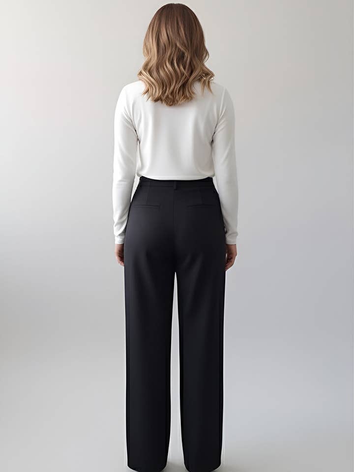 Azuri Fashion Group - Wholesale Blouse - Women's - Milky long sleeve with ruffles2