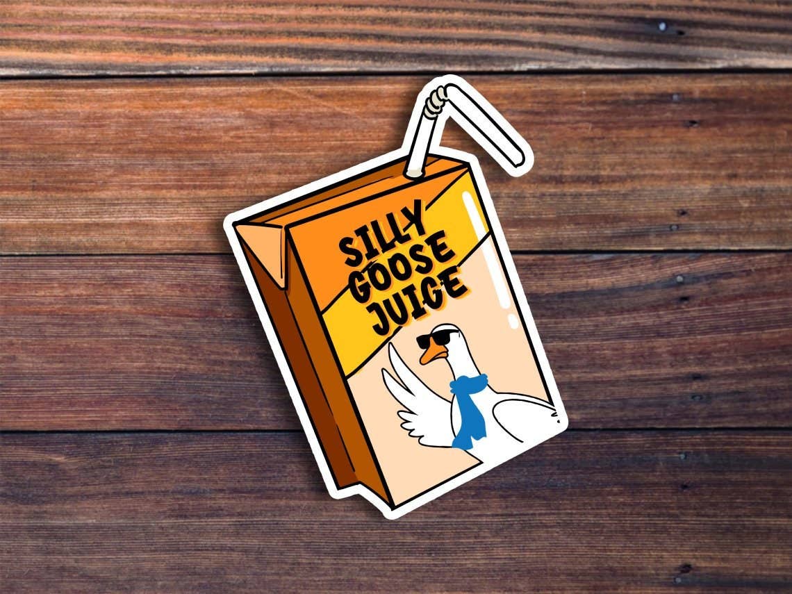 Sticker Horse - Wholesale Sticker - Silly Goose Juice Sticker0