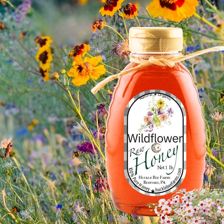 Huckle Bee Farms LLC - Wholesale Honey - Raw Wildflower Honey2