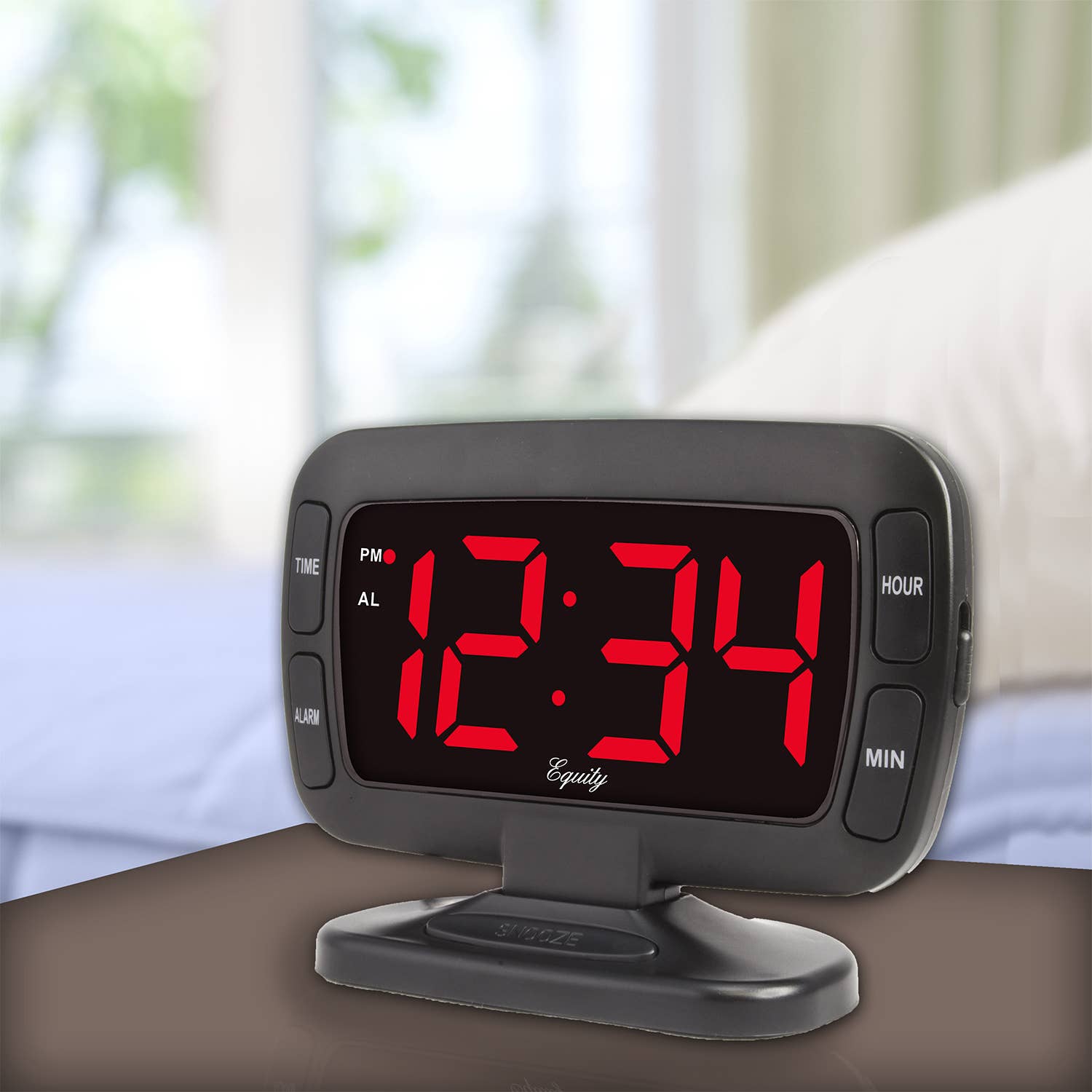 La Crosse Technology, Ltd. - Wholesale Alarm Clock - Alarm Clock - 1.8 Inch Swivel Tilt LED Alarm Clock3