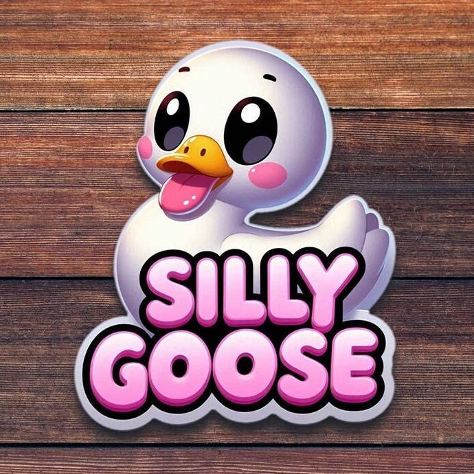 Kawaii Silly Goose - Wholesale Die Cut Vinyl Sticker for wholesale by ADH Stickers