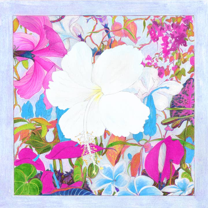 Azalée SS23 - Floral Print Silk Scarf and other Purchase Wholesale foulard echarpe et accessoire. Free Returns & Net 60 Terms on Faire trending on Faire.