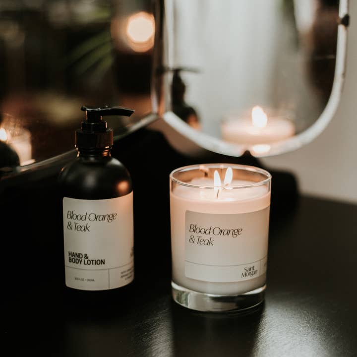 Saint Morgan - Vente Lotions mains et corps - Blood Orange & Teak | Lotion pour les mains et le corps3