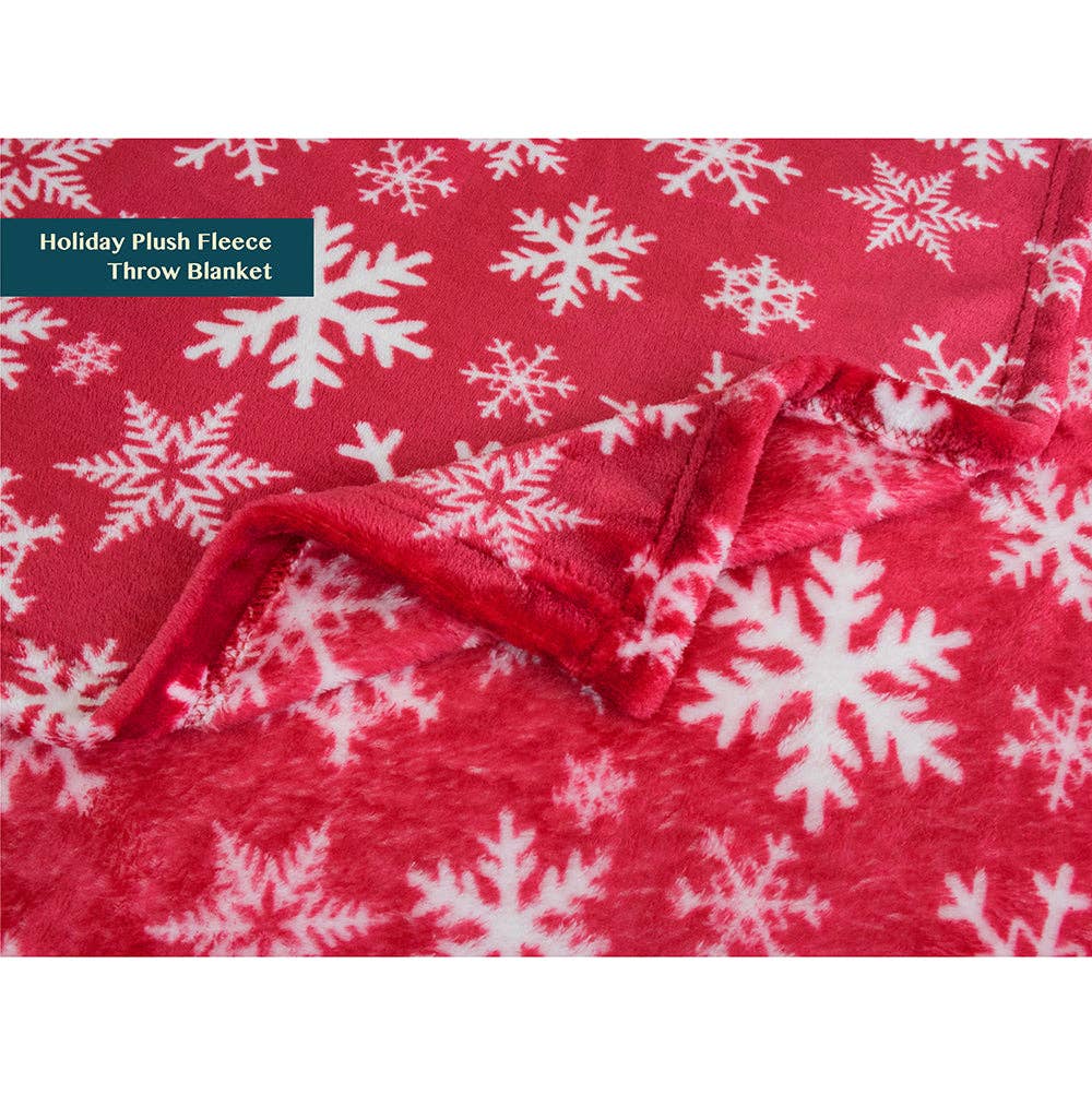 Pavilia – wholesale Prydnadsfilt – Pavilia julfleecefilt med säsongsmotiv46