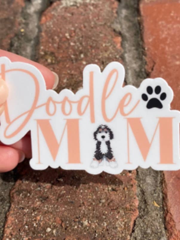 Doodle Mom Sticker for wholesale by Southern Bell Market