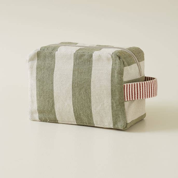 Sylvie Thiriez - Wholesale Toiletry bag – Unisex - Large toilet bag Mistral vert