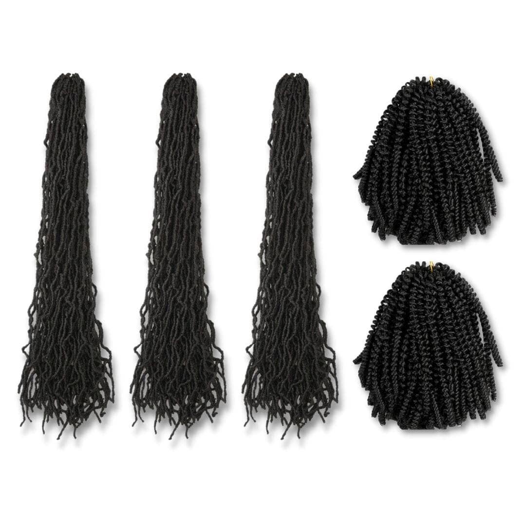 Dosso Beauty - Wholesale Hair Extensions - Soft Locs Kit0