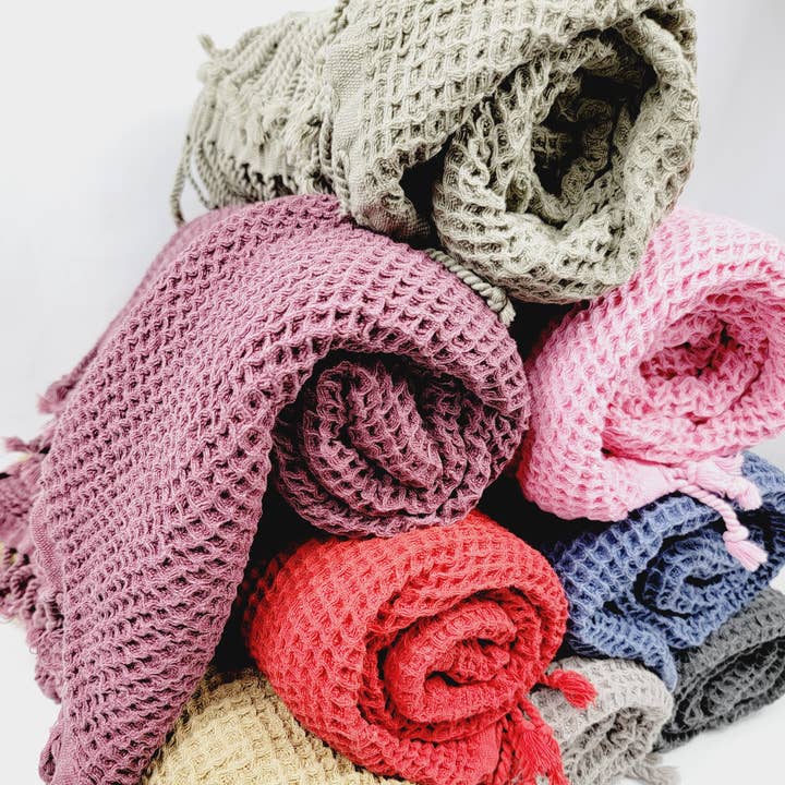 Telo da spiaggia, telo da bagno, asciugamano turco in cotone per la vendita all'ingrosso da parte di EBRU Home