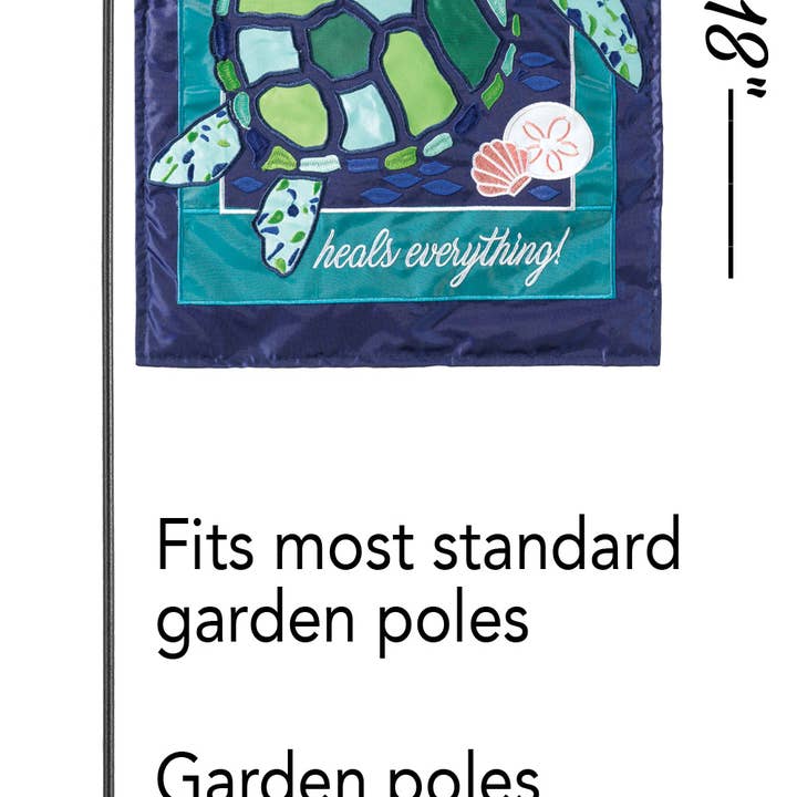 Magnolia - Wholesale Flag - Garden Turtle-Saltwater Heals Flag1