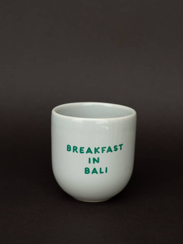 Sisi mug, Breakfast in Bali for wholesale by Sisi, house of style BV
