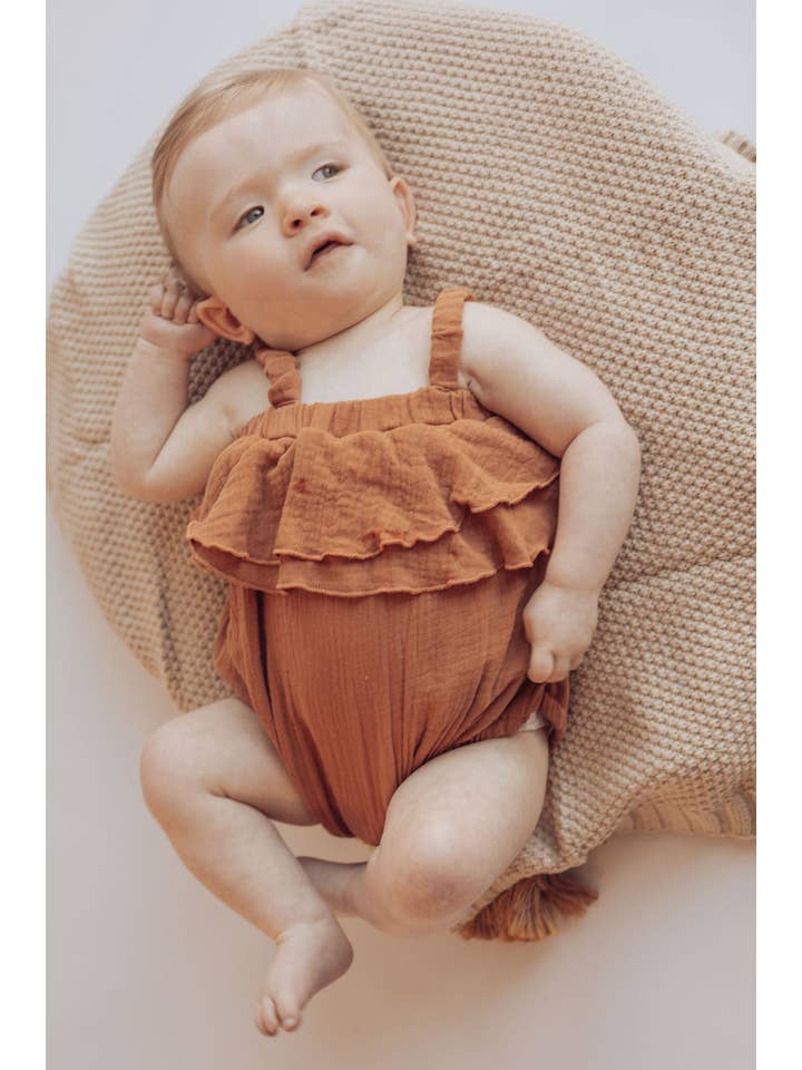 Clover and Bear - Vente Body (sans pieds) – bébé - Combinaison | Dune du coucher de soleil5