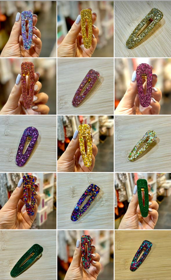 JATOBA DESIGN - Wholesale Hair Clip - Women's - Mystery pack hair clip - Mix of 32 random colors1