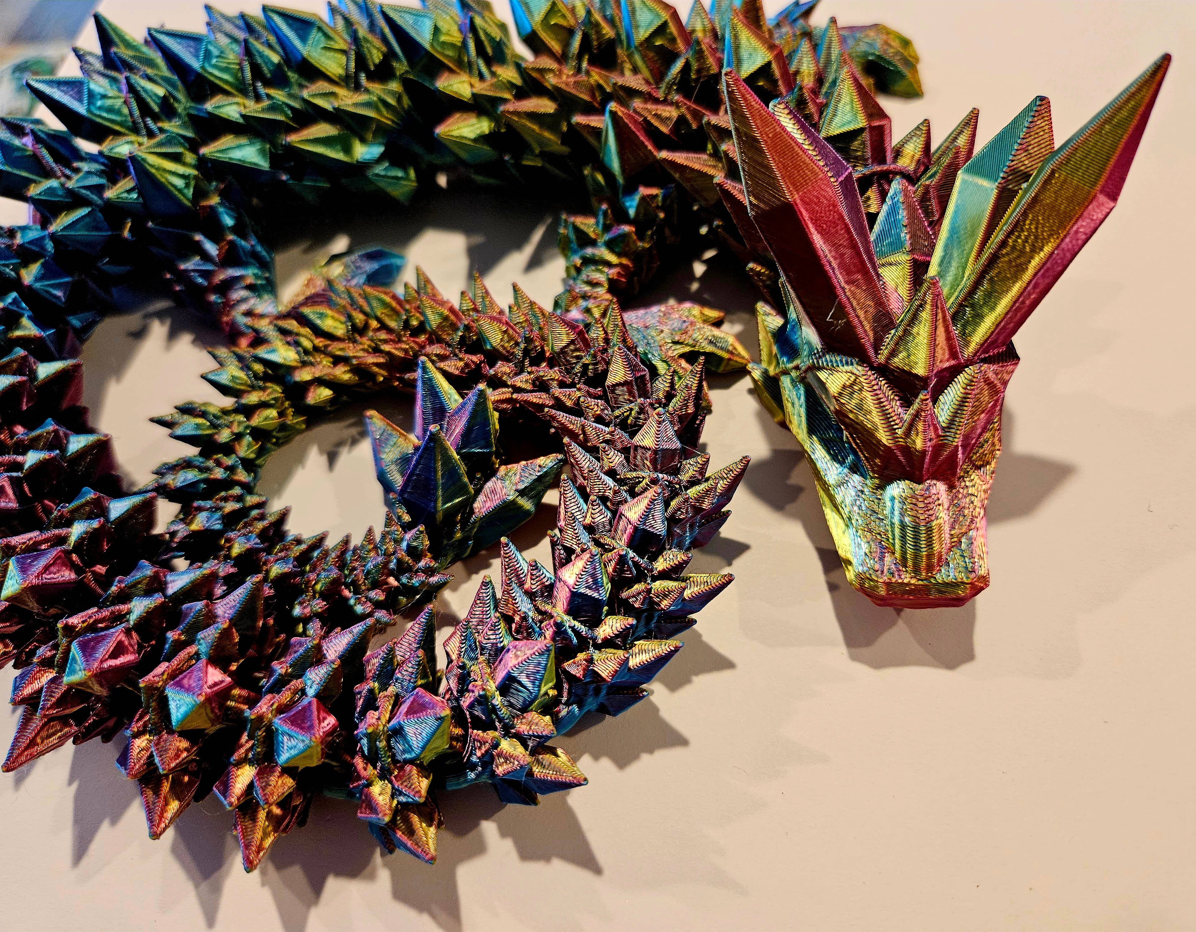 The Midnight Oil - Wholesale Fidget Toy - Kids - 3D Crystal Dragon (24")9