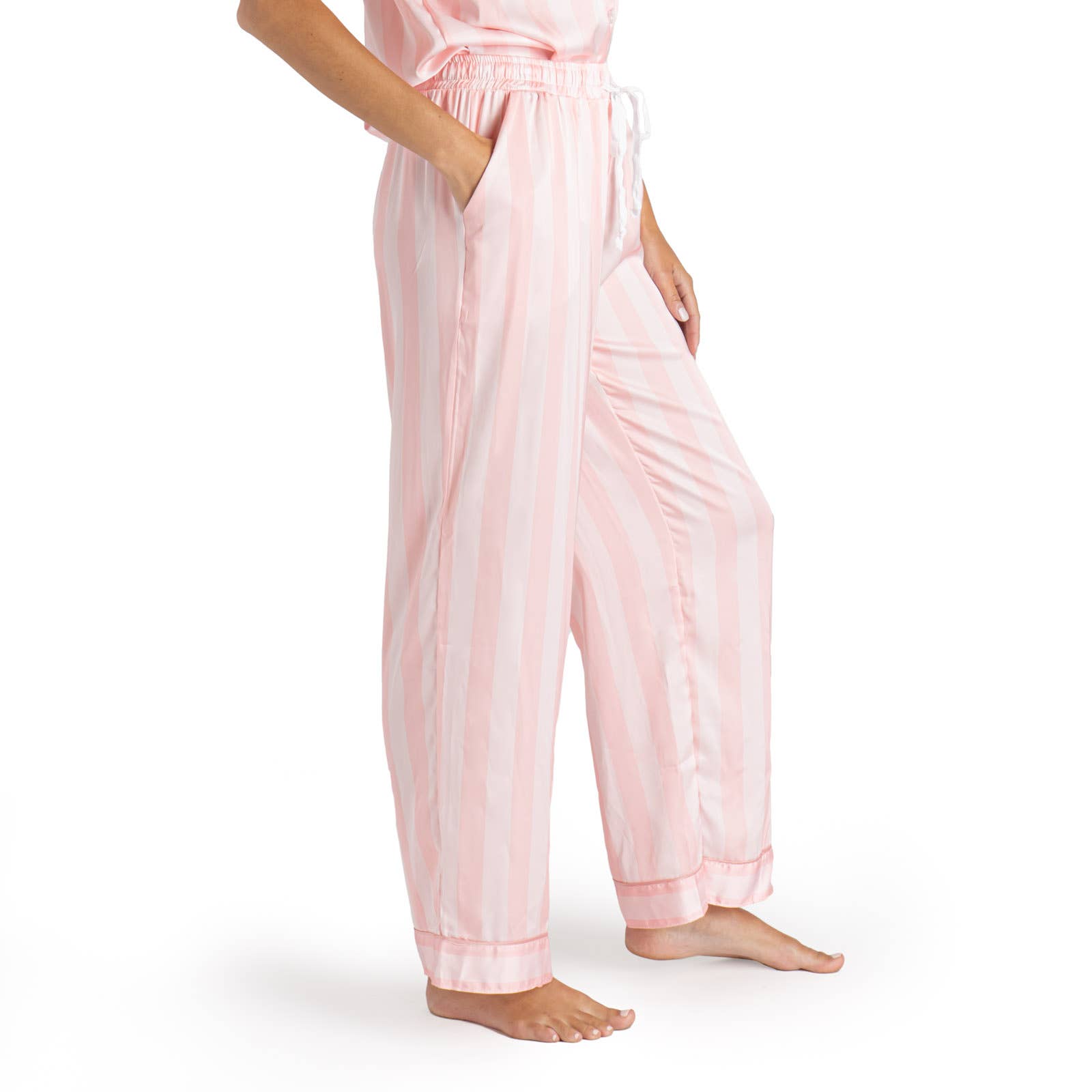 DM Merchandising - Wholesale Sleepwear Bottom - Women's - Hello Mello® Beauty Sleep Satin Pajama Pants Open Stock6