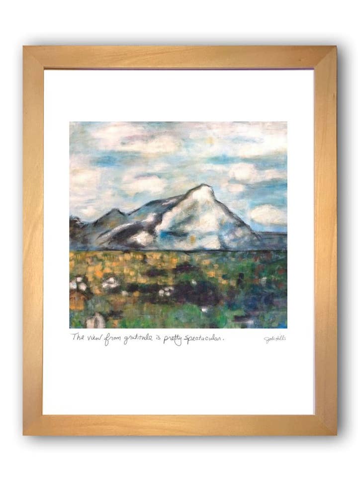 vue depuis la gratitude ⎮ France Art Print pour la vente par Studio J by Jodi Hills