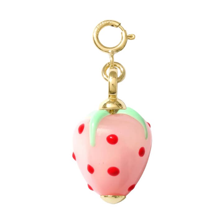 Hair Clip Charm — Pink Strawberry for wholesale by Karst Essentials