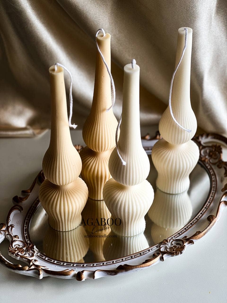 Agaboo Candle - Wholesale Novelty Candle - Lamp Unique Design 9.5x2.5in - Pillar7