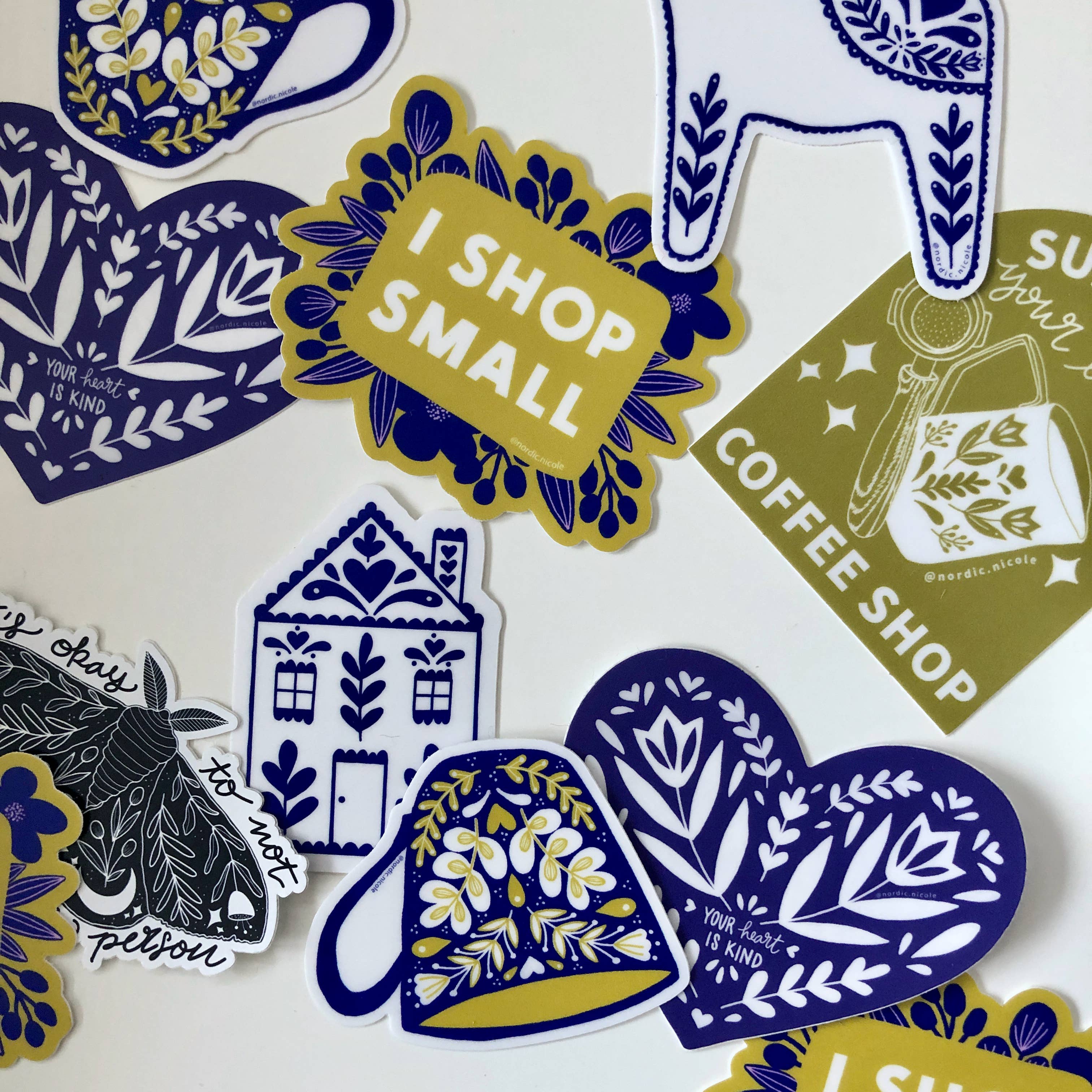 Nordic Nicole - Wholesale Sticker - Nordic House Sticker5