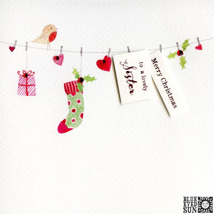 Sister Christmas - Charming for wholesale by Blue Eyed Sun