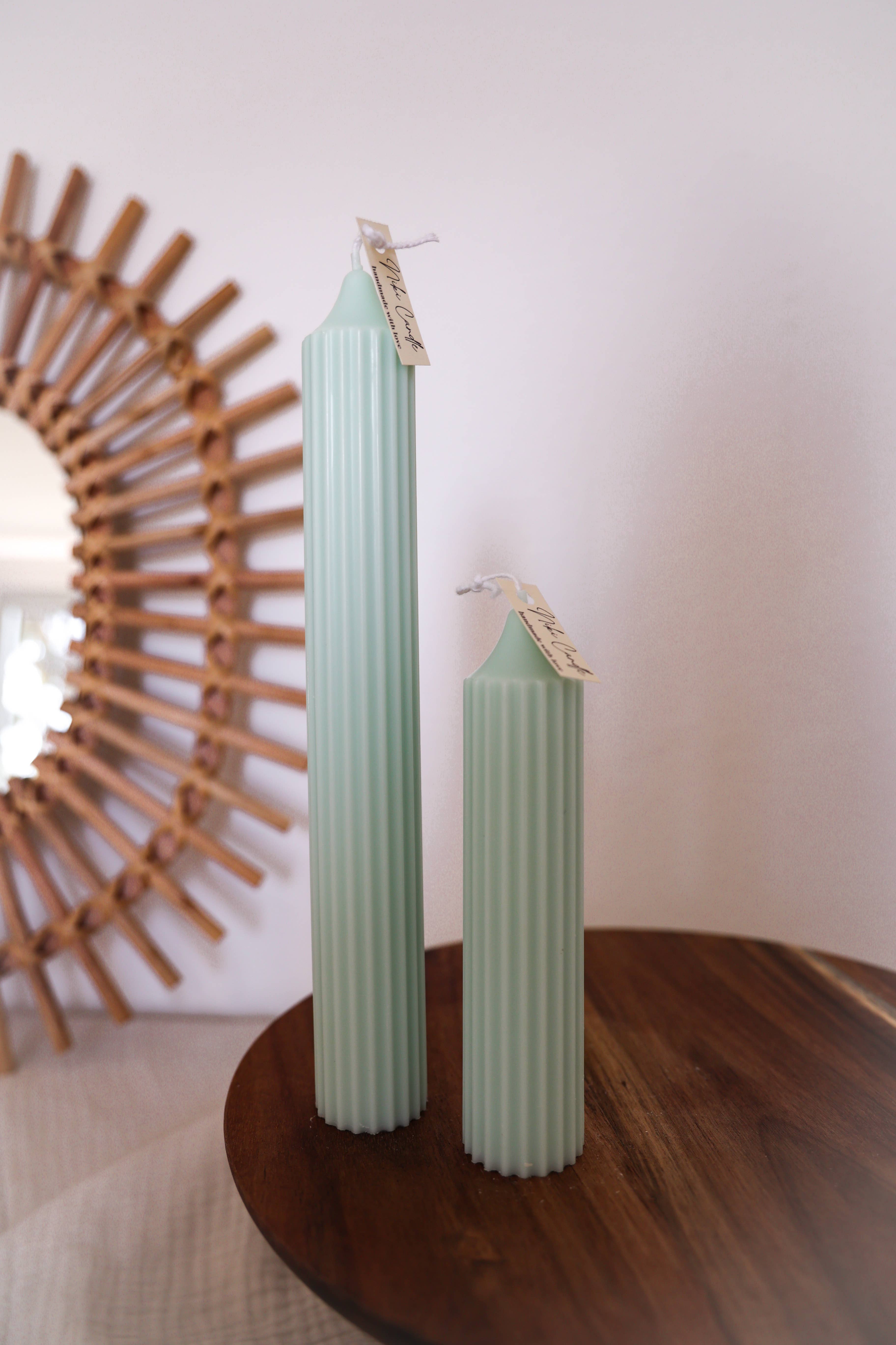 Niki Candle - Vendita all'ingrosso Candele a colonna - Candela fatta a mano a coste6