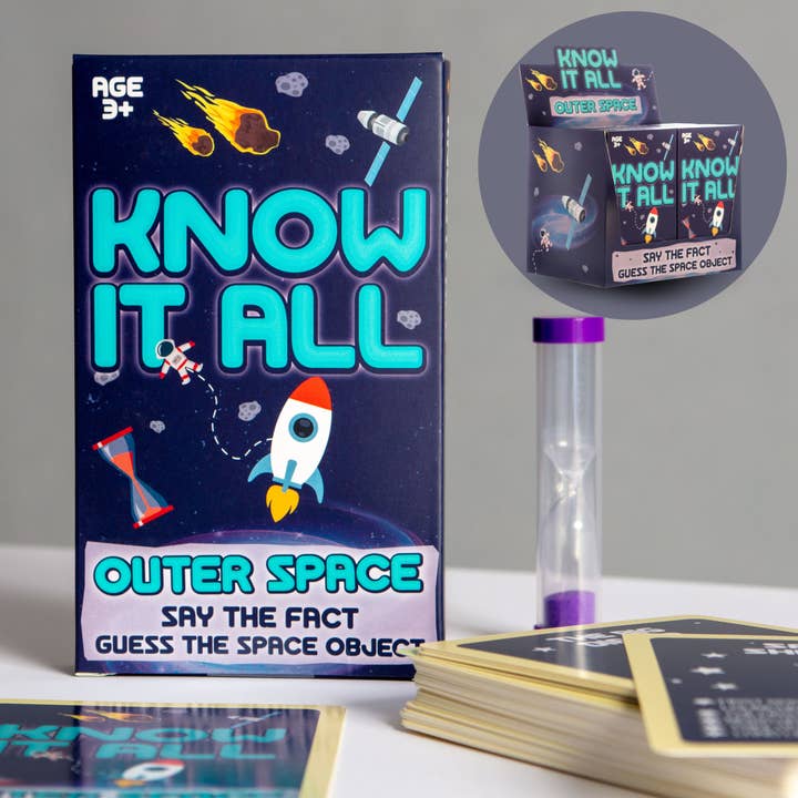 Know It All! Outer Space for wholesale by Boxer Gifts EU