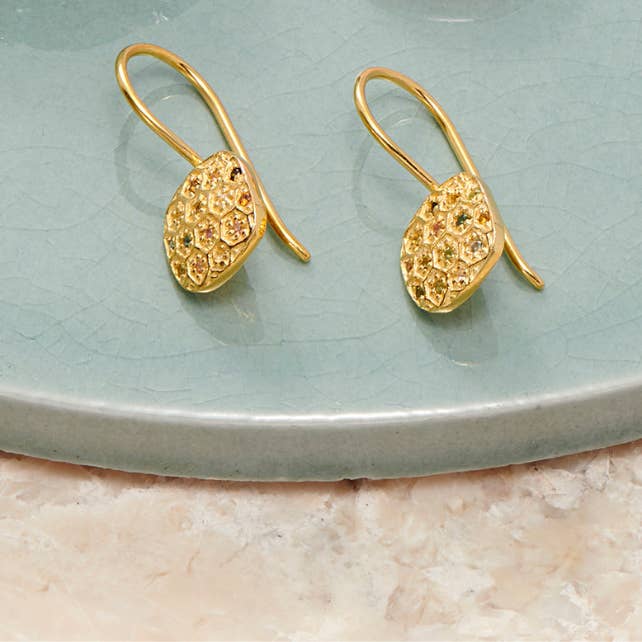 POMEGRANATE - Wholesale Dangle Earrings - Melograno Tourmaline Earrings2