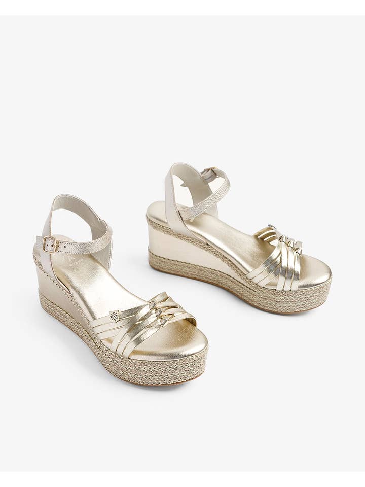 POPA - Wholesale Wedges - Women's - Saphire Gold Wedge5