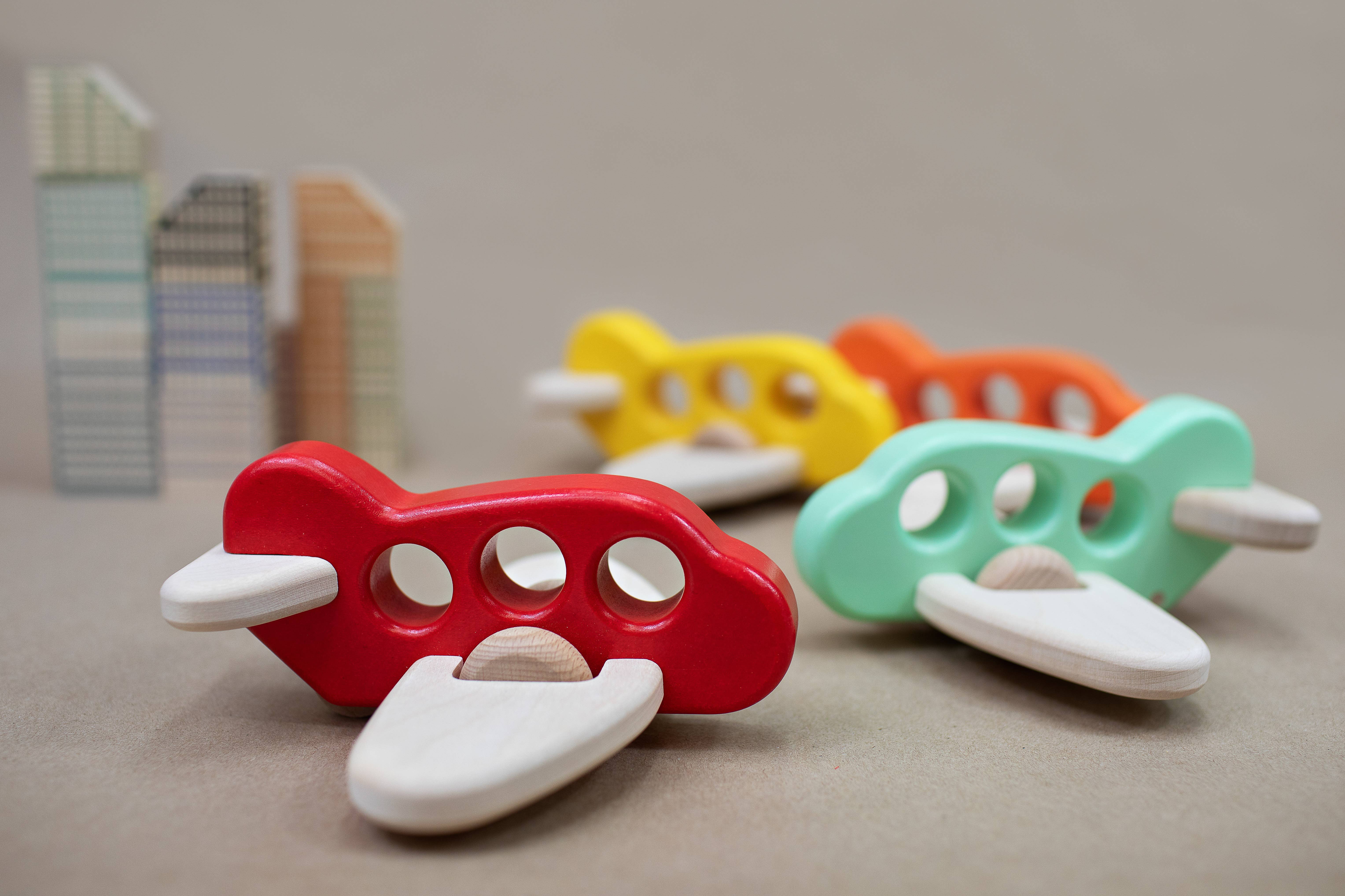 Little Poland Gallery – wholesale Wood toy – Child – BAJO Airplanes 7