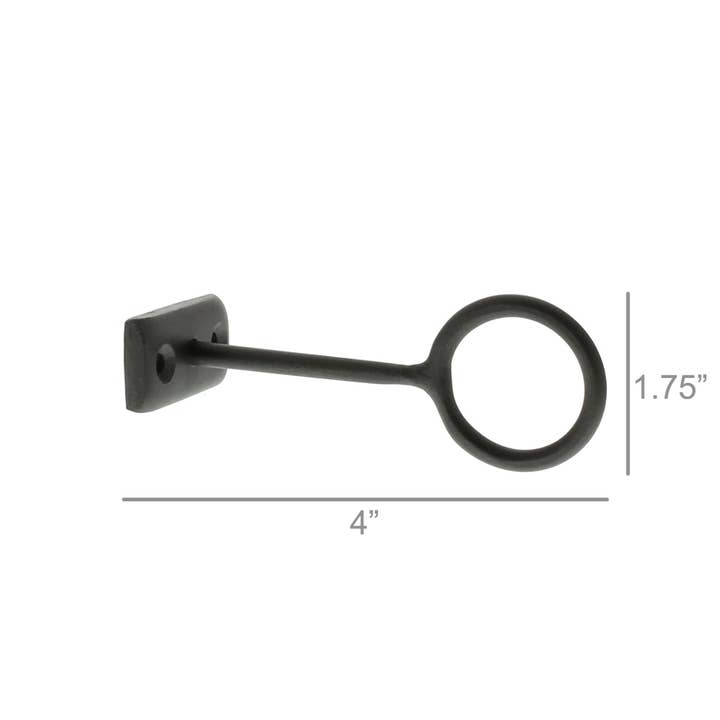 HomArt - Wholesale Wall Hook - Bijou Hanging Ring - 4 in - Natural1