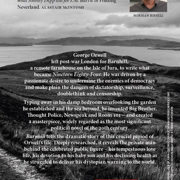 Luath Press Ltd - Wholesale Historical Fiction - Barnhill by Norman Bissell1