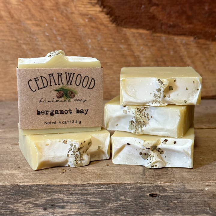 Bergamot Bay soap for wholesale by Cedarwood Soap