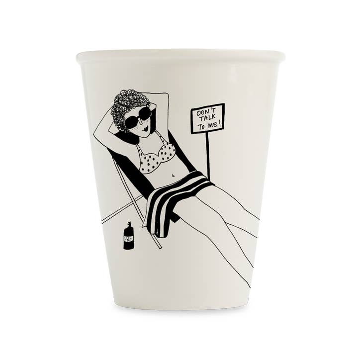 helen b - Wholesale Drinking Glass/Cup - cup don't talk to me