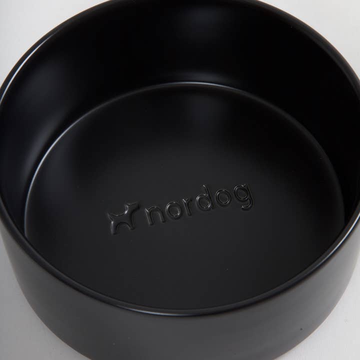 Nordog - Vendita all'ingrosso Ciotola - Cani e gatti - Ciotola per Cani Oli Nera1
