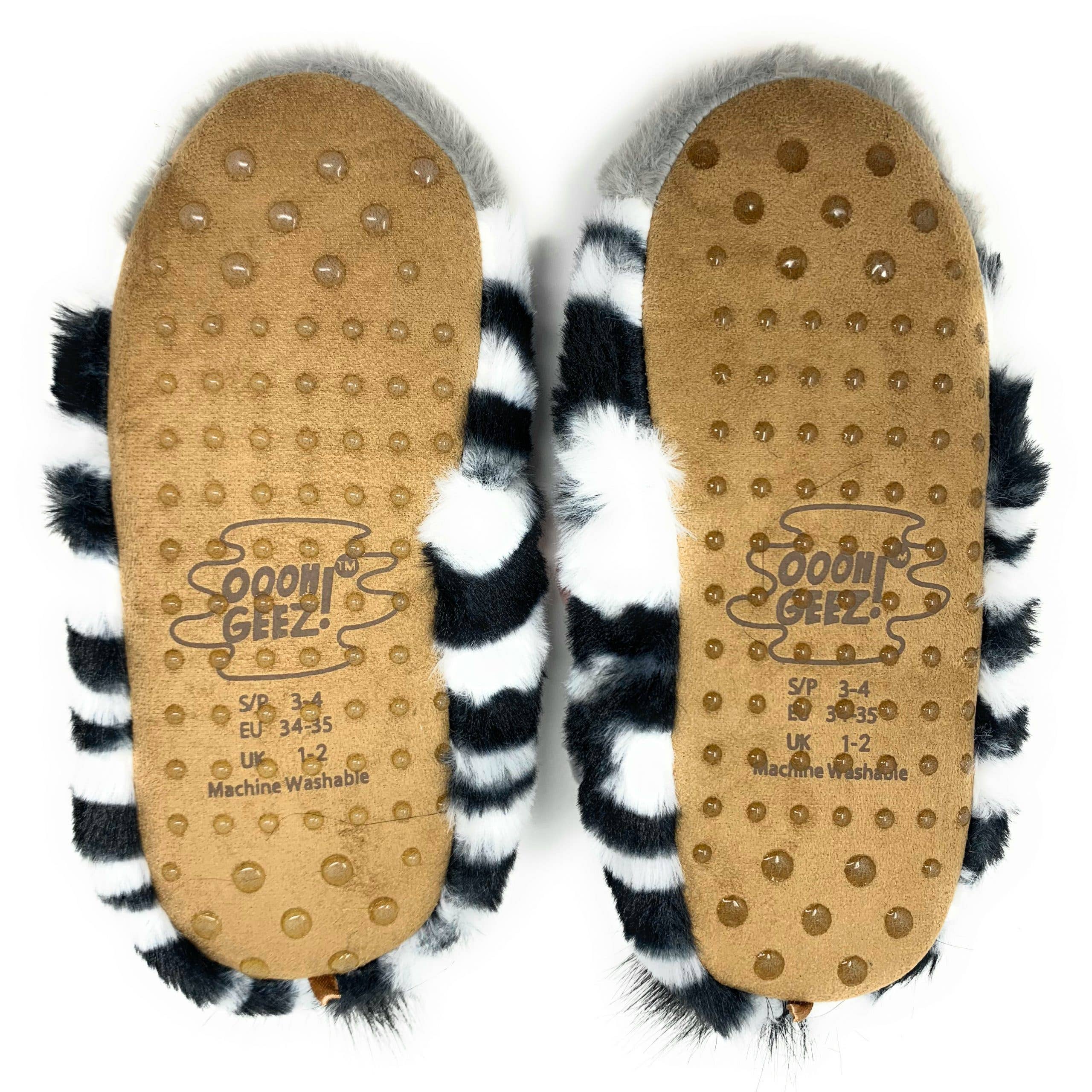 Oooh Yeah/Sock It Up/Oooh Geez Slippers – Chinelos - Crianças por atacado – ZZ Zebra | Chinelos de Animais Fully House Funny para Crianças7