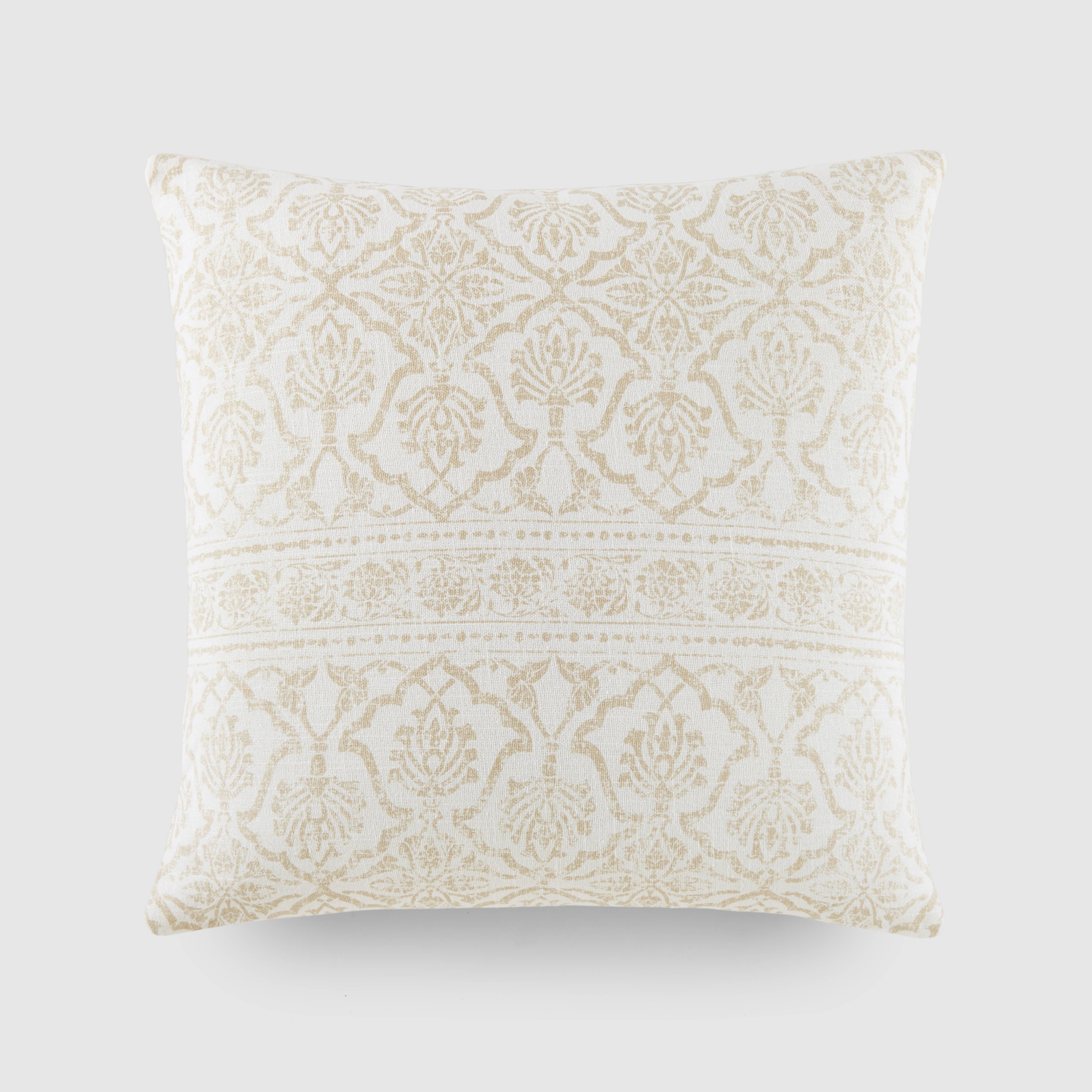 ienjoy Home - Vente Housse de coussin - Housse de coussin décorative florale antique 100 % coton9